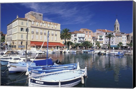 Framed Sanary Sur Mer, France II Print