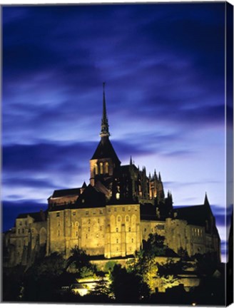 Framed France, Le Mont St-Michel, Normandy Print