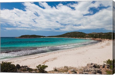 Framed Baie de Rondinara Bay Print