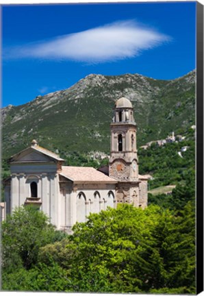 Framed Town Baroque Church Print