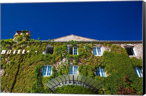 Framed Le Abbaye Hotel Print