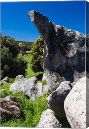 Framed Filitosa Archeological Site Print