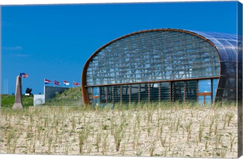 Framed Musee Utah Beach Print