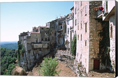 Framed St Paul de Vence, France Print