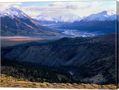 Framed Kluane National Park Print