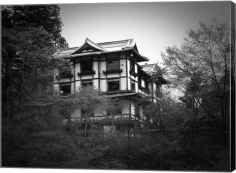 Framed Japanese Traditional House Print