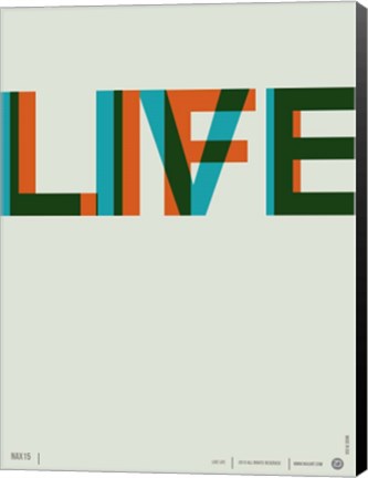 Framed Live Life 2 Print