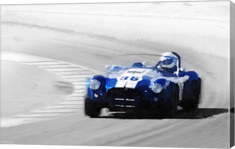 Framed Ford Shelby Cobra Laguna Seca Print