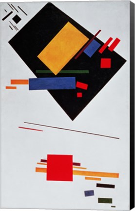 Framed Suprematist Composition, 1915 Print