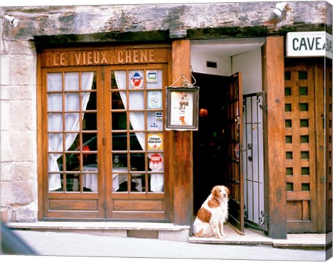 Framed Entrance to Paris, France Print