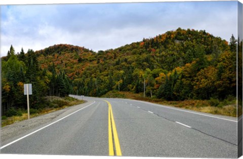 Framed Trans-Canada Highway, Canada Print