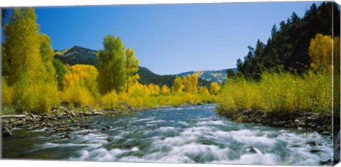 Framed San Miguel River, Colorado Print