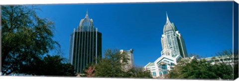 Framed Skyscrapers, Mobile, Alabama Print