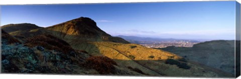 Framed Arthurs Seat, Edinburgh, Scotland Print