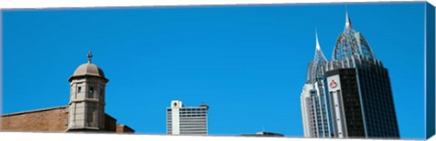 Framed Buildings in Mobile, Alabama Print