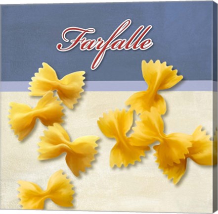 Framed Farfalle Print