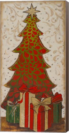 Framed Christmas Tree II Print