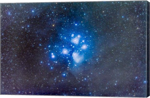 Framed Pleiades (Seven Sisters) Print