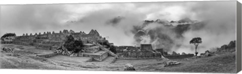 Framed Inca City of Machu Picchu, Urubamba Province, Cusco, Peru Print