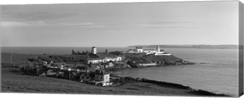 Framed Lighthouse on the coast, Roche&#39;s Point Lighthouse, County Cork, Ireland Print