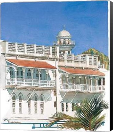 Framed View of the Old Mosque Print