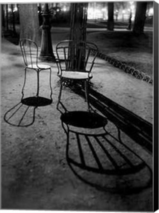 Framed Champs-Elysees, Paris 1930 Print