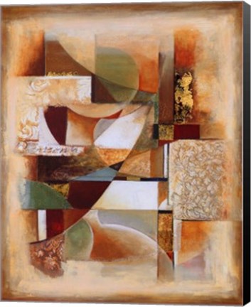 Framed Abstract Collage II Print