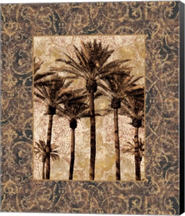 Framed Palm Collage II Print