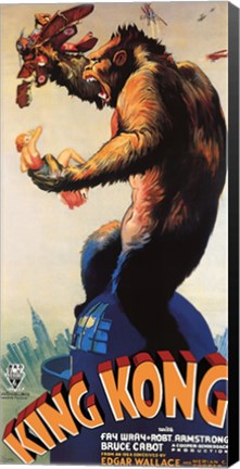 Framed King Kong, c.1933 Print