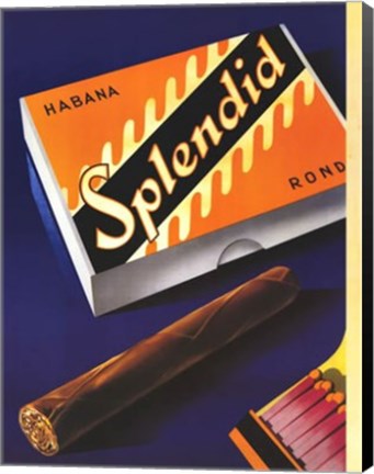 Framed Splendid Habana 1930 Print