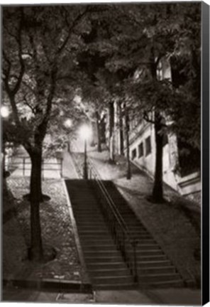 Framed Montmartre, Paris 1950 Print