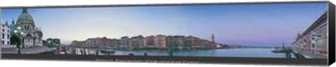 Framed Venice Panoramic View of the Grand Canal Print