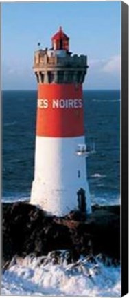 Framed Phare des Pierres Noires Print