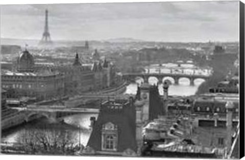 Framed River Seine Print