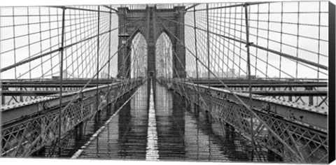 Framed Brooklyn Bridge Print