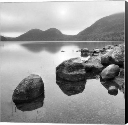 Framed Silent Lake Print