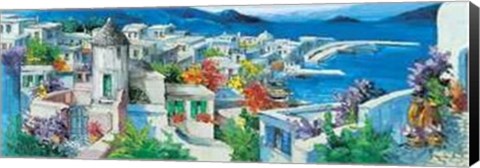 Framed Mykonos Print