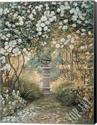 Framed Garden Ornament Print