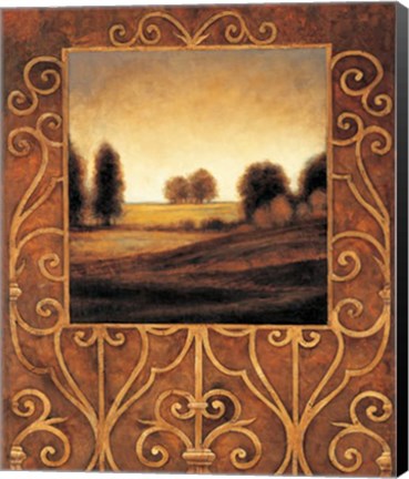 Framed Dawn I Print