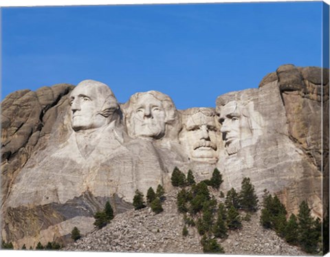 Framed Mount Rushmore National Monument, South Dakota Print