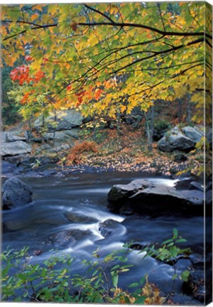 Framed Packers Falls on the Lamprey River, New Hampshire Print