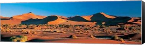 Framed Anonymous - Namib Desert, Africa Size 54.5x19 Print