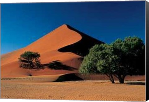 Framed Dune in Namib, Africa Print