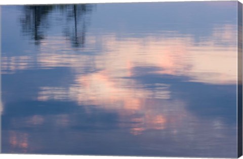 Framed Lake Winnepesauke, Moultonboro Neck, Moultonboro, New Hampshire Print