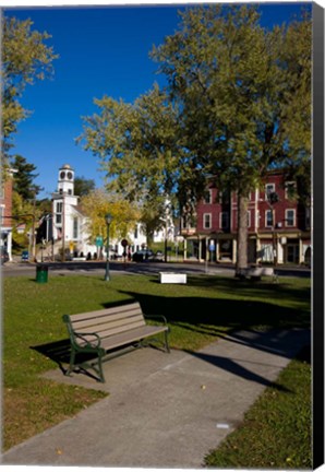 Framed Downtown Whitefield, New Hampshire Print