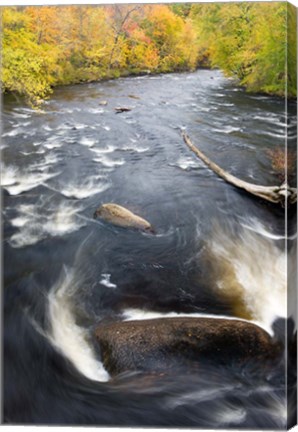 Framed Ashuelot River, New Hampshire Print