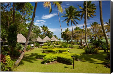 Framed Crusoe&#39;s Retreat, Viti Levu, Fiji Print