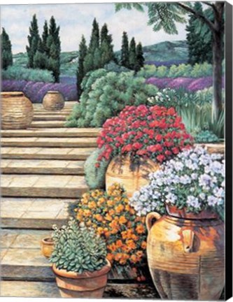 Framed Provence Afternoon II Print