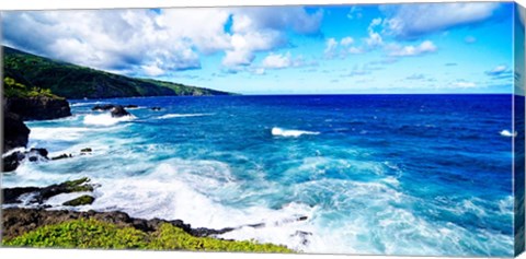 Framed Cool Beach I Print