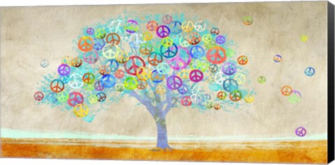 Framed Tree of Peace Print